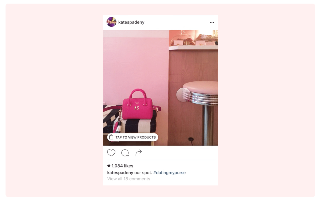 Функция Shopping Tags