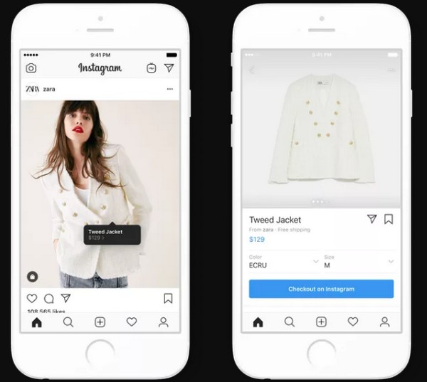 Instagram улучшит систему покупок. Shopping Tags Instagram улучшит систему покупок. Shopping Tags