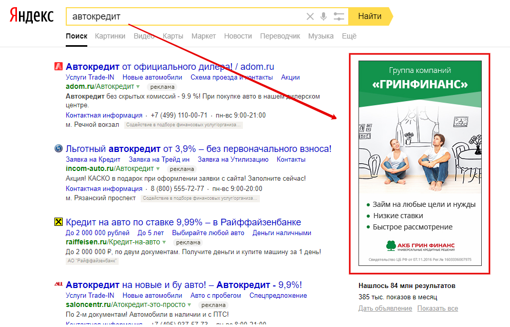 Баннерная (медийная) интернет-реклама