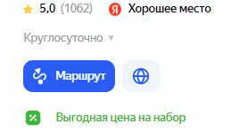 Получение отметки «хорошее место» для кафе-пиццерии
