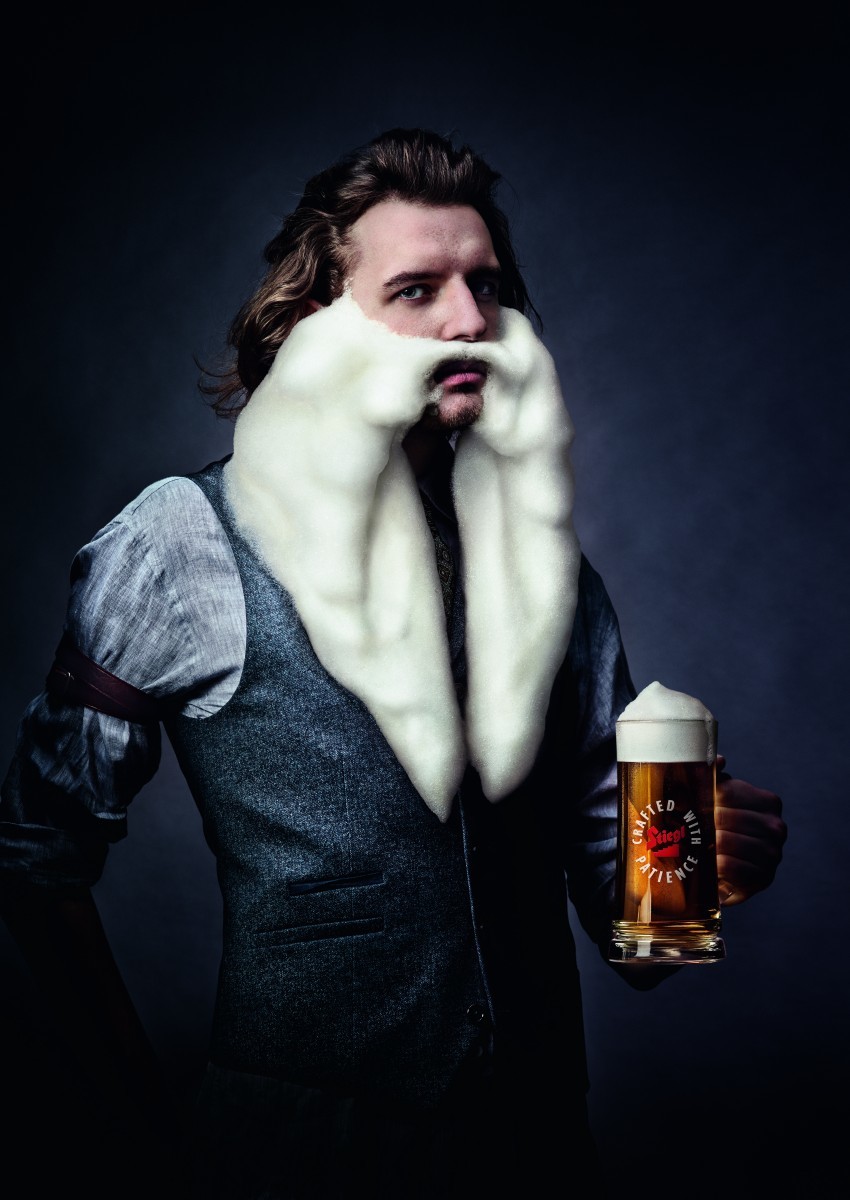 Качество пены пива можно подчеркнуть и таким образом Качество пены пива можно подчеркнуть и таким образом